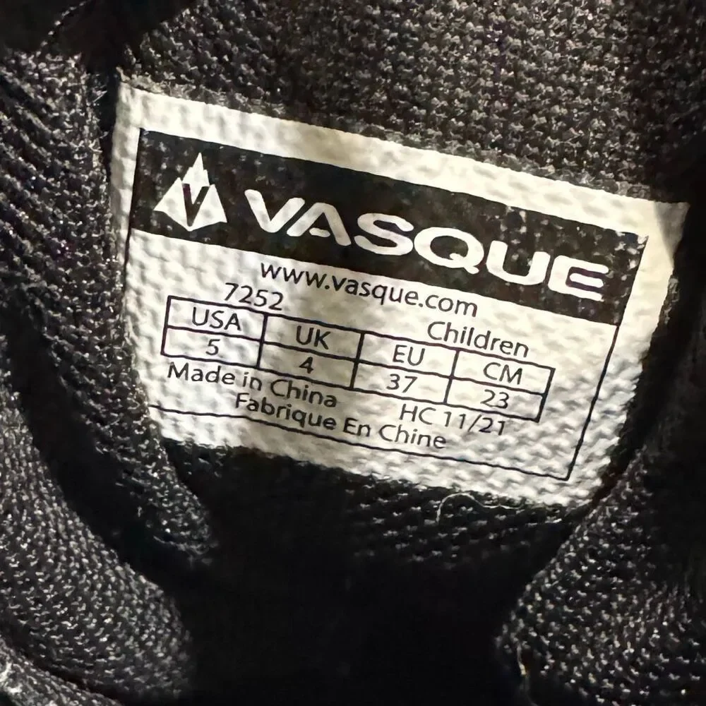 Vasque Kids Breeze Waterproof Hiking Boots